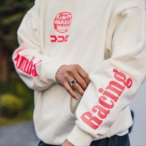 DDE x Gumball 3000 Hoodie Cream sz XL